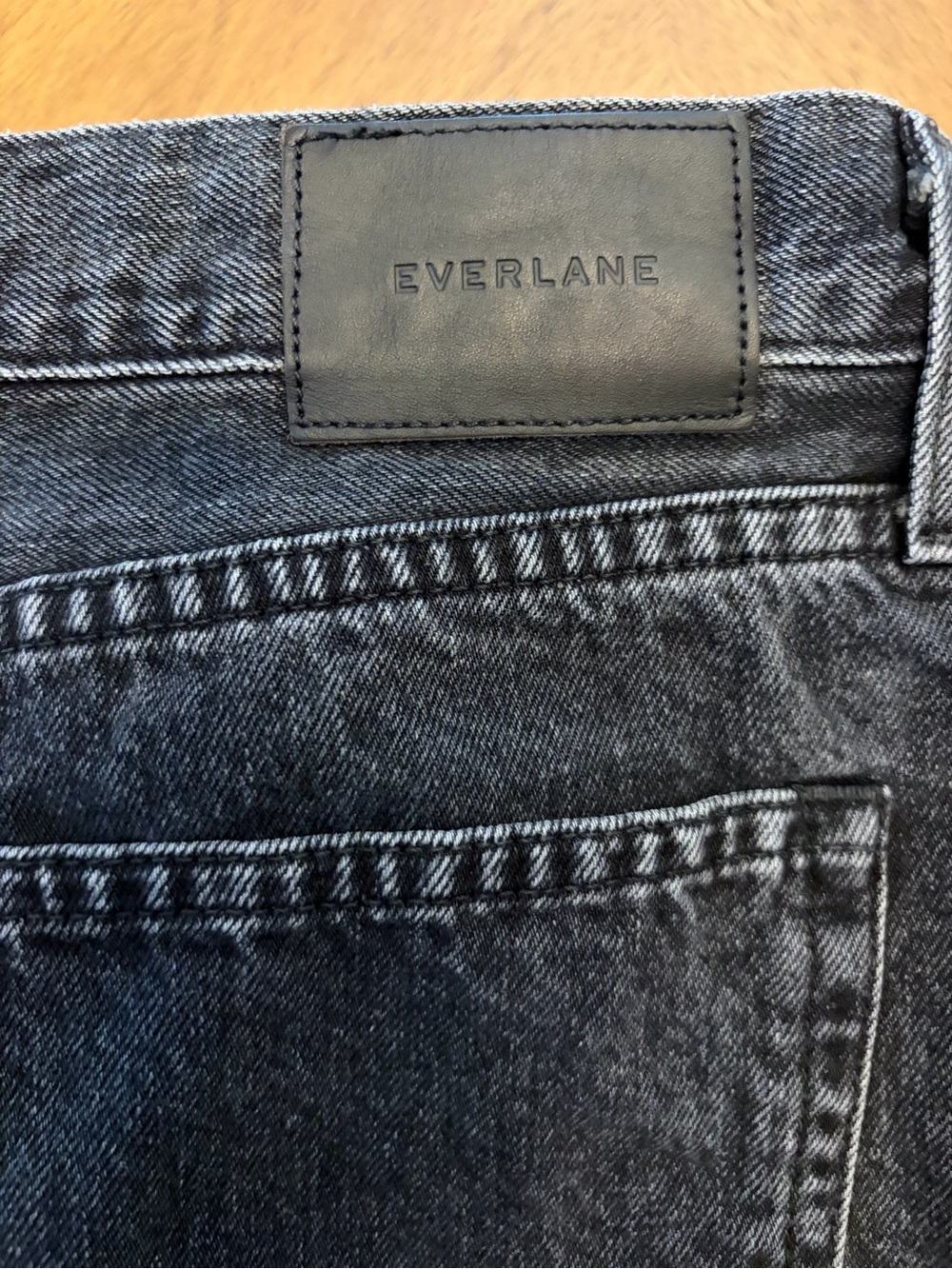 Everlane The ’90s Cheeky® Jean Washed Black Size 29 Ankle High Rise (Women’s)